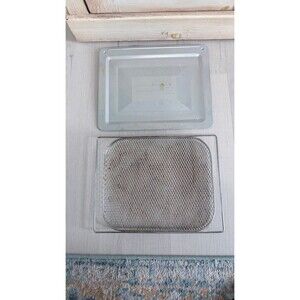 Black & Decker Crisp N Bake Air Fryer Toaster  Basket & Crumb Tray TO3265XSSD